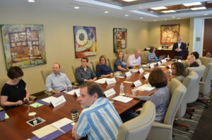 HMREC Meeting at Conference Table