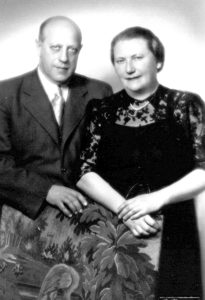 Arnost and Olga Holzer (Valdiks Parents) photo from the 1940s